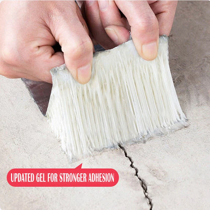 Waterproof Tape High Temperature Resistance Aluminum Foil Thicken Butyl Tape Wall Pool Roof Crack Duct Repair Sealed Self Tape