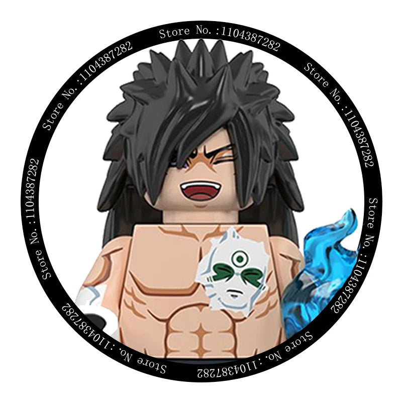 WM6152 Naruto Building Blocks Ootutuki Momoshiki Mitsuki Gaara Namikaze Minato Tobirama Action Figure Accessories For Kids