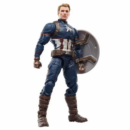 Original Hasbro Marvel Legends Captain America Anime Figure Model Gift Toy Collection