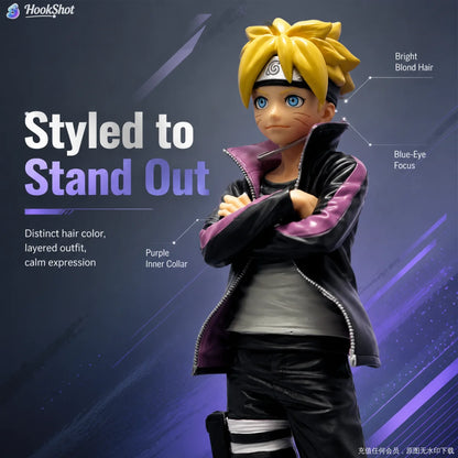 Anime Boruto Figure Uzumaki Boruto PVC Action Figure 23cm Standing Model Toy Collection Figurine For Kids Gift