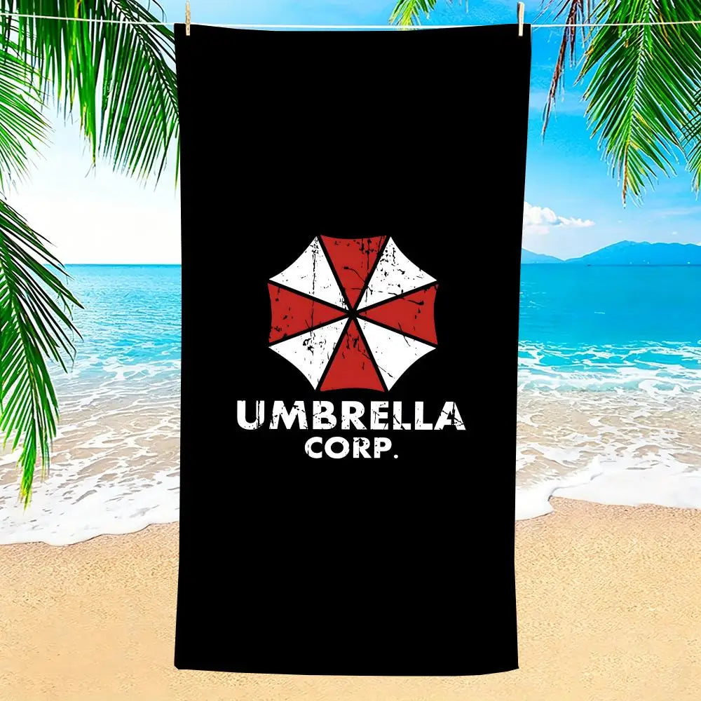 Brand Umbrella Corporation Towel Towel Soft Pool Gift For Travel Gym Shower Camping Quick Dry Sports Large Beach Towels