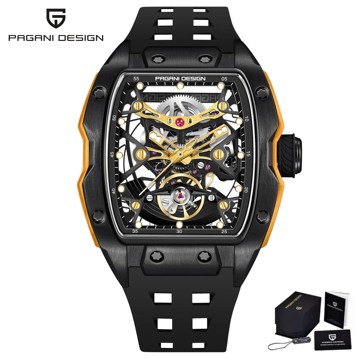 PAGANI Design 2026 New Men Automatic Mechanical Watch Miyota 8215 Sapphire Crystal 40mm Stainless Steel Waterproof