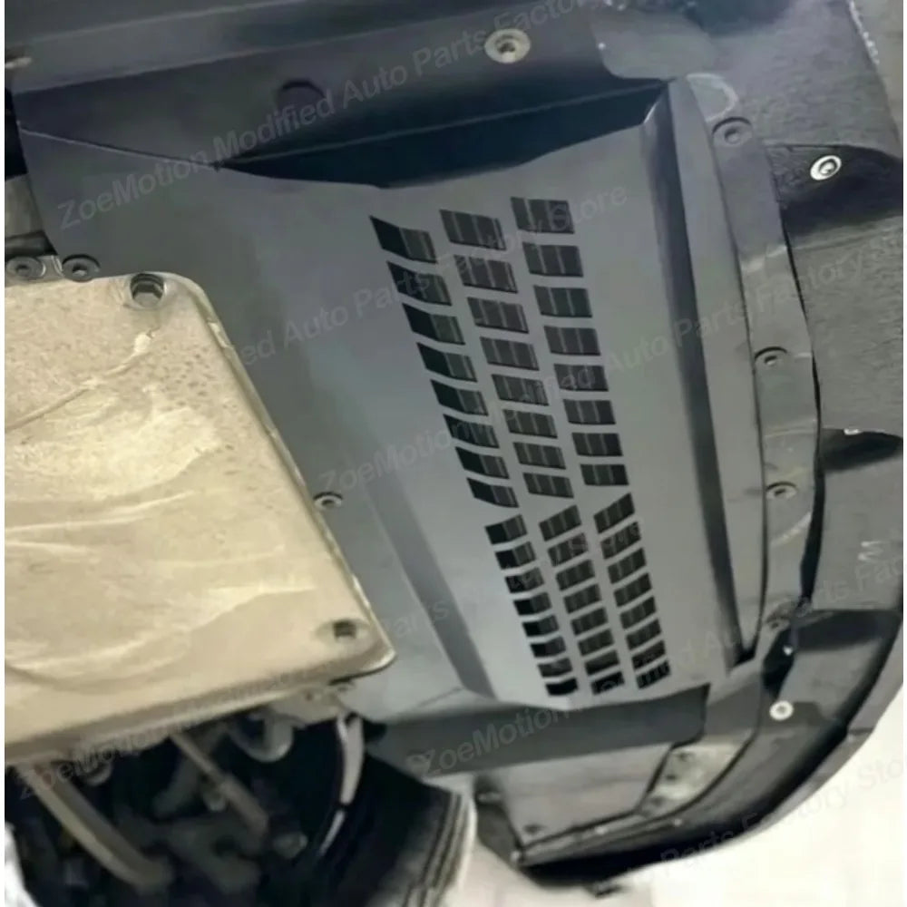 Engine Powered Guard for BMW F87 M2 for CS Car Fenders Forged Aluminum Alloy Oil Cooler Protection Plate Lower Bottom Cover