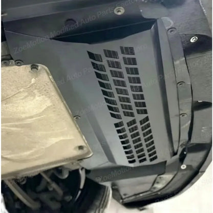 Engine Powered Guard for BMW F87 M2 for CS Car Fenders Forged Aluminum Alloy Oil Cooler Protection Plate Lower Bottom Cover