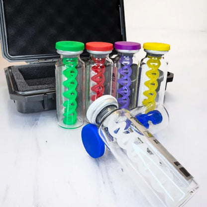 In-stock Resident Evil Virus Bottle Double Helix Sample Handmade Model Game Peripheral Scene Decoration Horror Collectible Prop