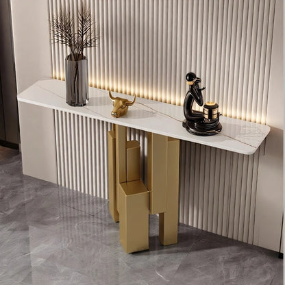 Black Legs Entrance Table Art Design Auxliar Creative Corner Table Narrow Modern Mesas Auxiliar Furniture Living Room