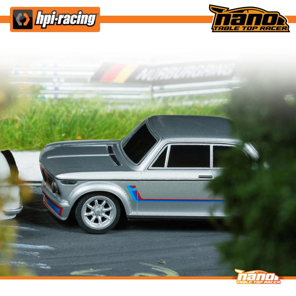 HPI Racing 161400 161401 1:64 Turbo NANO-TTR 1/64 Mirco RC Remote Control Model On-road Car Desktop Adult Children's Toys