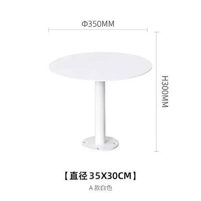 Modern Minimalist Stainless Steel Hang on Bar Table Compact Counter Space Saving Corner Desk for Cafe Shop Rustproof