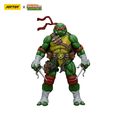 [IN STOCK][Available in Asia]JOYTOY TMNT Action Figures 1/18 Michelangelo Donatello Leonardo Raphael Anime Figures Toys Model