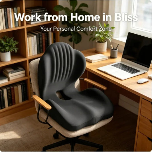 Hot Selling Integrated Cushion Back Support Office Lumbar Student Chair Car Waist Pad