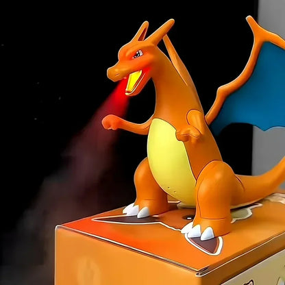 PokéMon Charmander Eevee Articulated Action Figures Model Kit Portable Humidifier Electric Model Spray Play Collectible Toy Gift