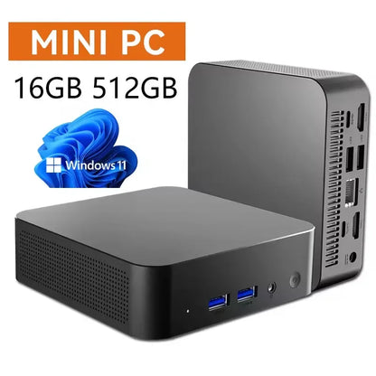2026 Mini PC Core I9 10980HK Windows 11 Pro Desktop Pc Gaming Computer 16GB 32GB RAM 1/2TB SSD WiFi6 BT5.2 4K HD Gaming Mini PC