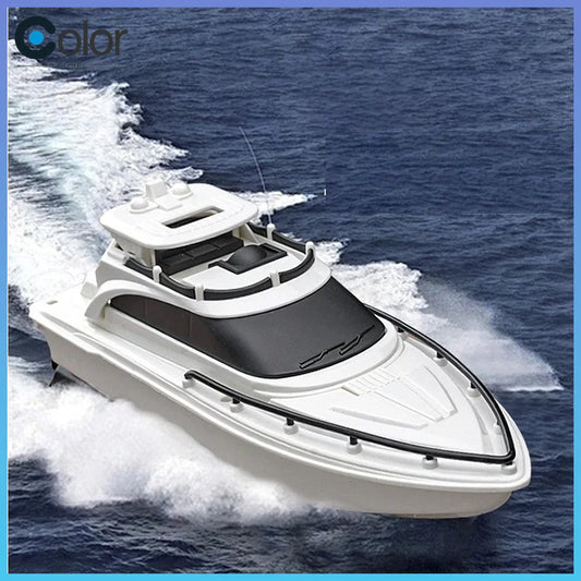 Remote Control Boats Can Be Launched To Simulate High-Speed Speedboats Electric Steamboats Children Boys Water Park Toys Outdoor
