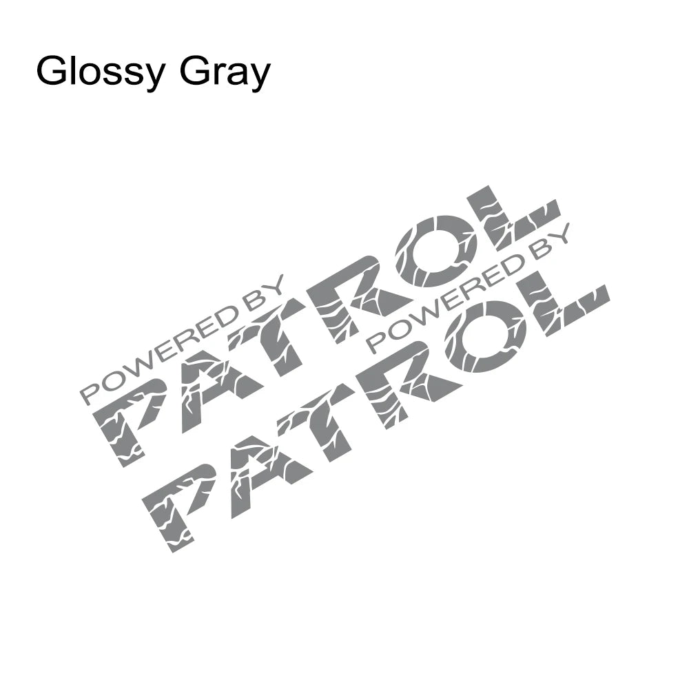 2PCS Car Door Side Sport Stickers For Nissan Patrol y60 y61 y62 Auto Body Decoration Vinyl Film Decal DIY Accessories