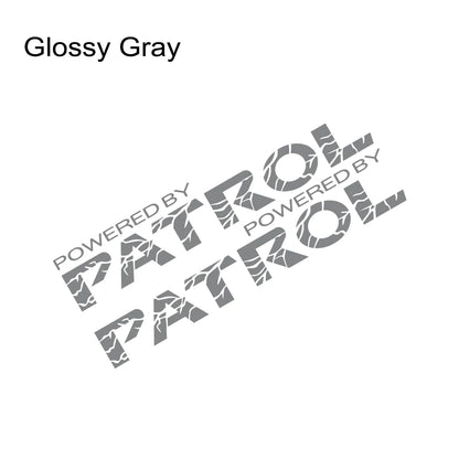 2PCS Car Door Side Sport Stickers For Nissan Patrol y60 y61 y62 Auto Body Decoration Vinyl Film Decal DIY Accessories