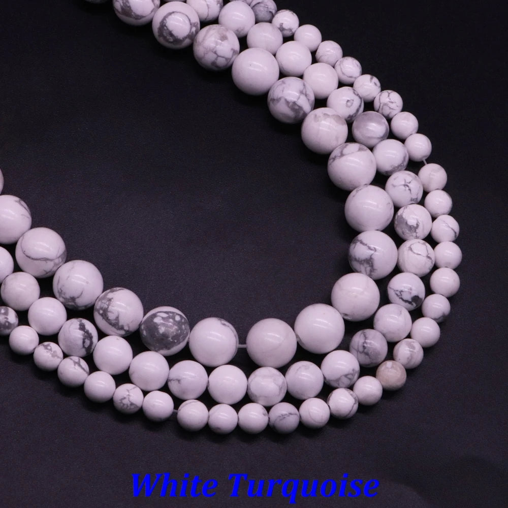 Natural Stone 4 6 8 10mm Round Leopardskin Jaspers Stone Spacer Loose Bead For Jewelry Making DIY Bracelet Needlework Accessorie