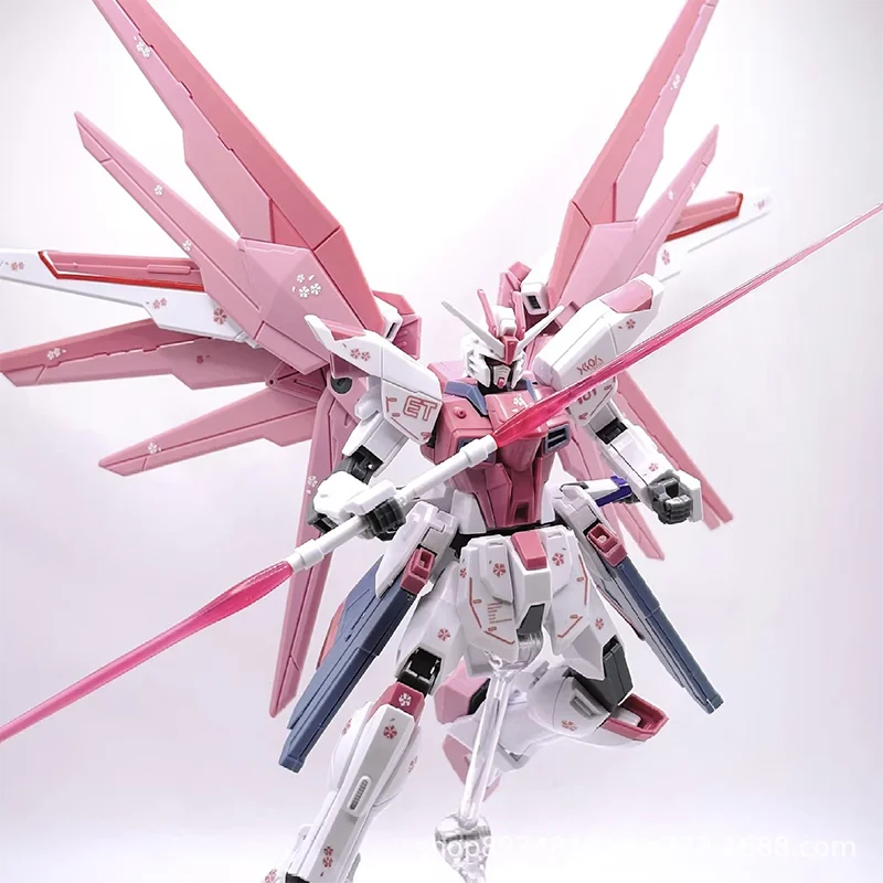 Newdom Unactivated Color Zgmf-X10a Hg 1/144 Mech Assembly Model Kit Desktop Decoration Children'S Toy Gifts Collectible