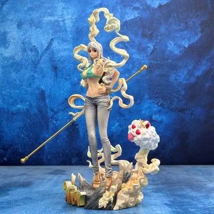 One Piece Nami Figure Anime Collectible Statue Desktop Decoration Otaku Gift Peripheral Model For Anime Fans Home Desk Ornament