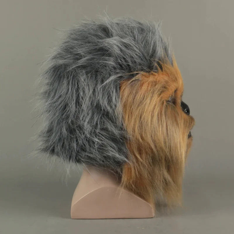 Cosplay Chewbacca Mask Head Masks Halloween Party Costume Prop