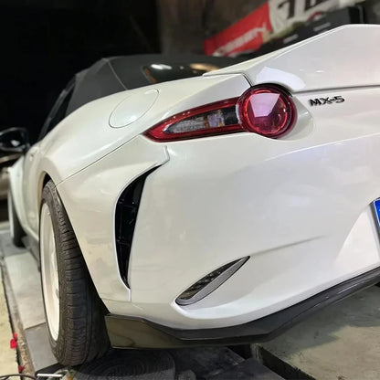 For 2016-2023 Mazda MX5 ND Autoexe Car Rear Bumper Diffuser Rear Bumper Corner Guard Trim Kit Exterior Adjustment Kit