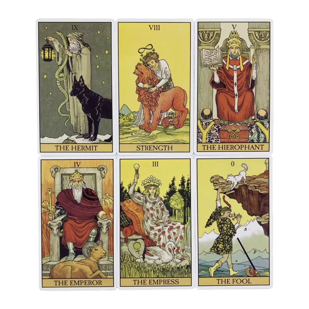 After Tarot Cards Rider English Version Oracle Board Game for Family Party