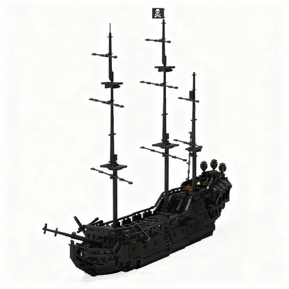 4403pcs MOC The Black Peral Disneieny Pirates Caribbean Model Building Blocks Christmas Gifts Construction Toys Education Brick