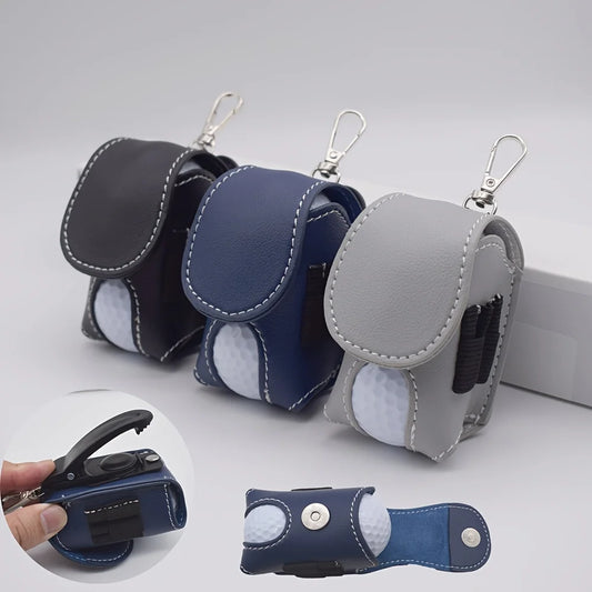 1PC Portable mini Golf Bag, Small Purse, Professional Storage Bag with Hook, Suitable for Golf Course and Indoor Golf.