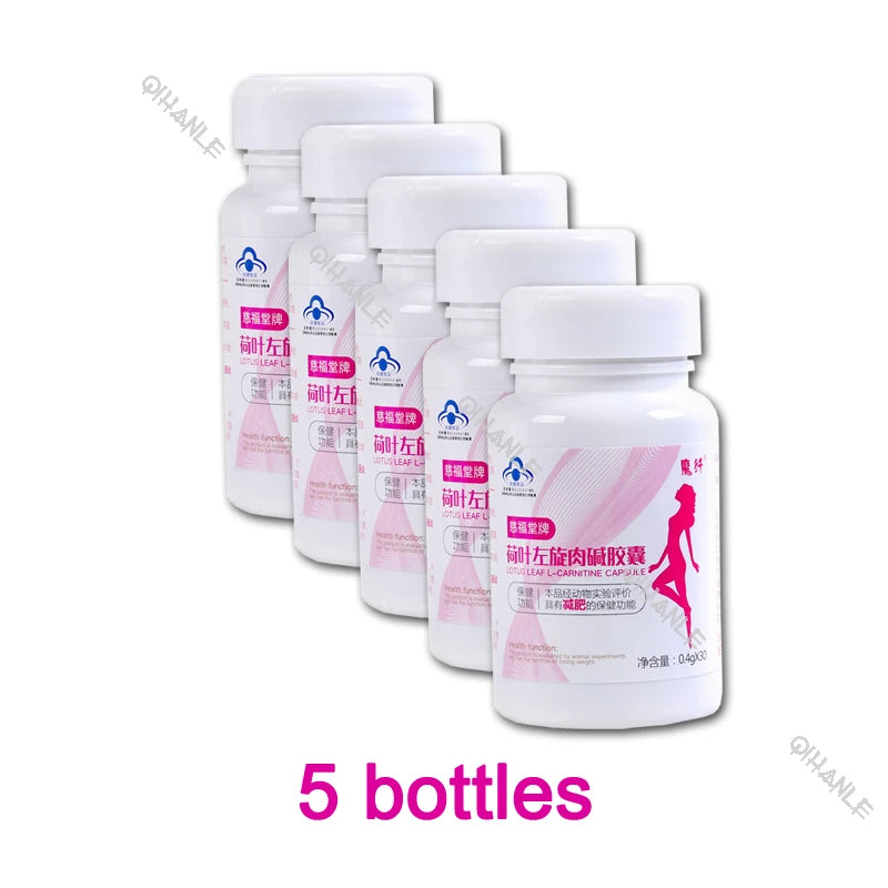Enhanced L-carnitine Weight Loss Diet Pill Slimming Capsule Lose Weight lotus leaf Fat Burning Cellulite Slim Belly thin legs