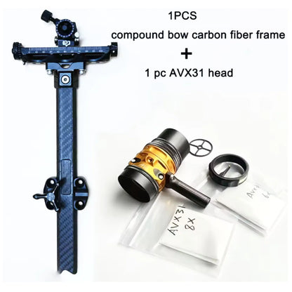 Universal Left Right Hand 9 Inch Archery Compound Bow Sight