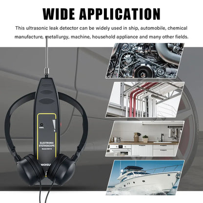 NEW Vdiagtool Car Cylinder Stethoscope Auto Diagnostic Tool Engine Analyzer Machine Noise Tester Detector Electronic Stethoscope