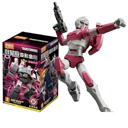 New Arrival Original Blokees Transformers One Galaxy Version 9 Darkest Hour Megatron Buildable Collectible Movable Model