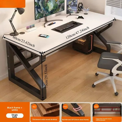 Computer Desk Furniture for Home Office Gaming Desk Workstation Study Desk with Multiple Size Options Modern Home Furniture