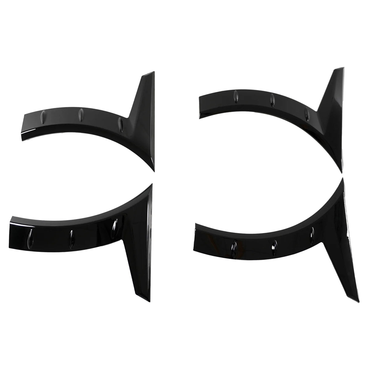 For Toyota GR Supra A90 A91 2020-2025 Car Wheel Eyebrow Arch Glossy Black Carbon Fiber Painted Car Accessories Body Kit Plastic