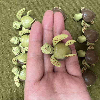 Disney original 100th Mini Figureines Bottle Toy  Princess Series Villain Series Figurine Toy Model For Kids Gifts