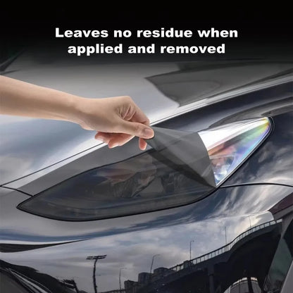 TPU Car Headlight Protective Film For Porsche Macan 14-17 PPF Transparent &Smoked black Anti-Scratch Auto External Accessories