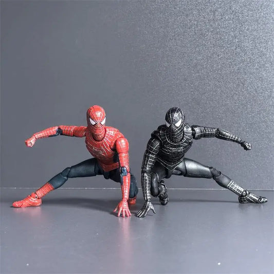 14CM Tobey Spider-Man Articulated Action Figure Collectible Toys Model Kit Desktop Ornament Joint Mobility Fashion Surprise Gift