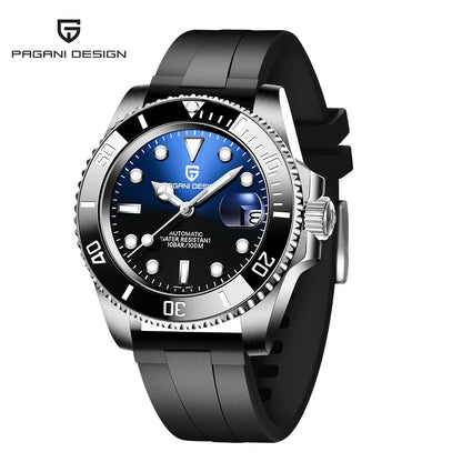 PAGANI Design 2026 New Men's Automatic Mechanical Watch 8215 40mm Stainless Steel Sapphire Glass Waterproof Reloj Hombre