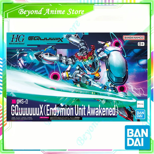 Spot Direct Delivery Bandai Original Gundam GQuuuuuux Anime Model HG 1/144 GQuuuuuuX（Endymion Unit Awakened) Action Figure Toys