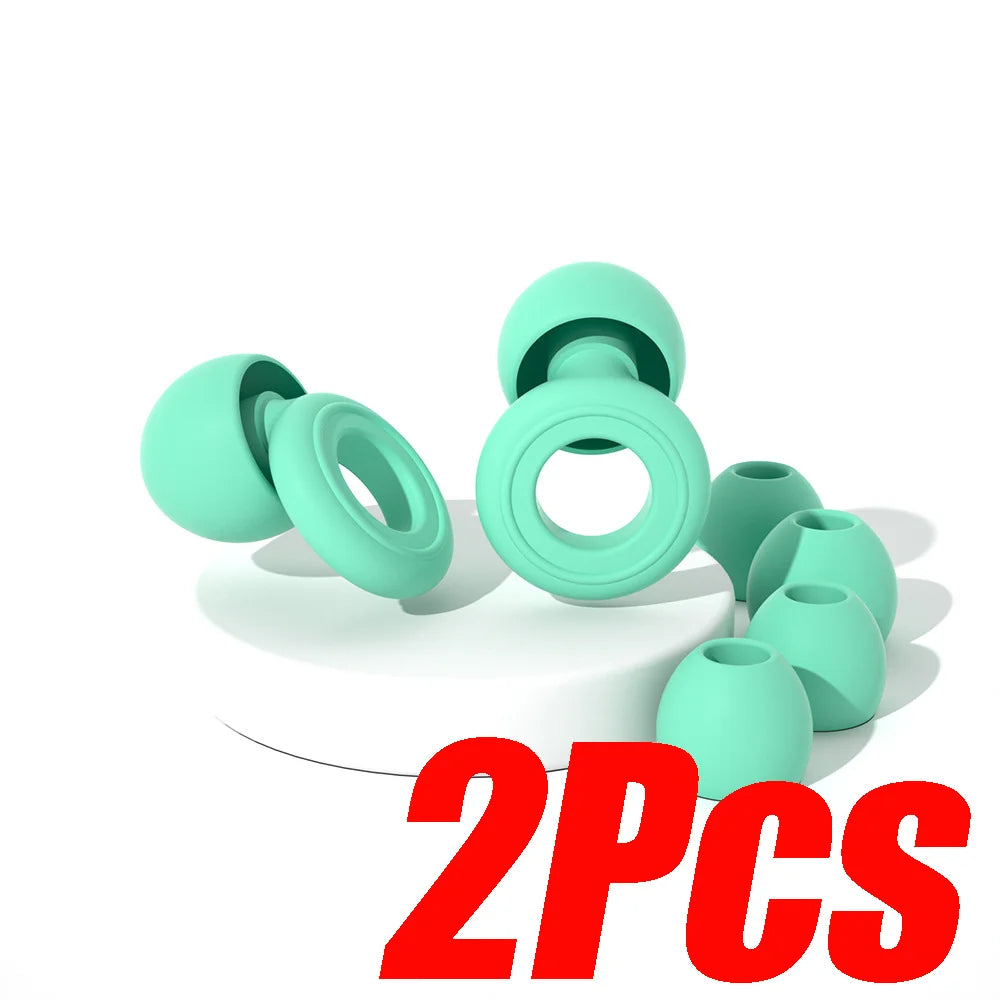 Loop Ear Plugs Sleeping Noise Canceling Ear Plugs Waterproof Swimming Silicone Ear Breed Stuffer Children's Hear Protector