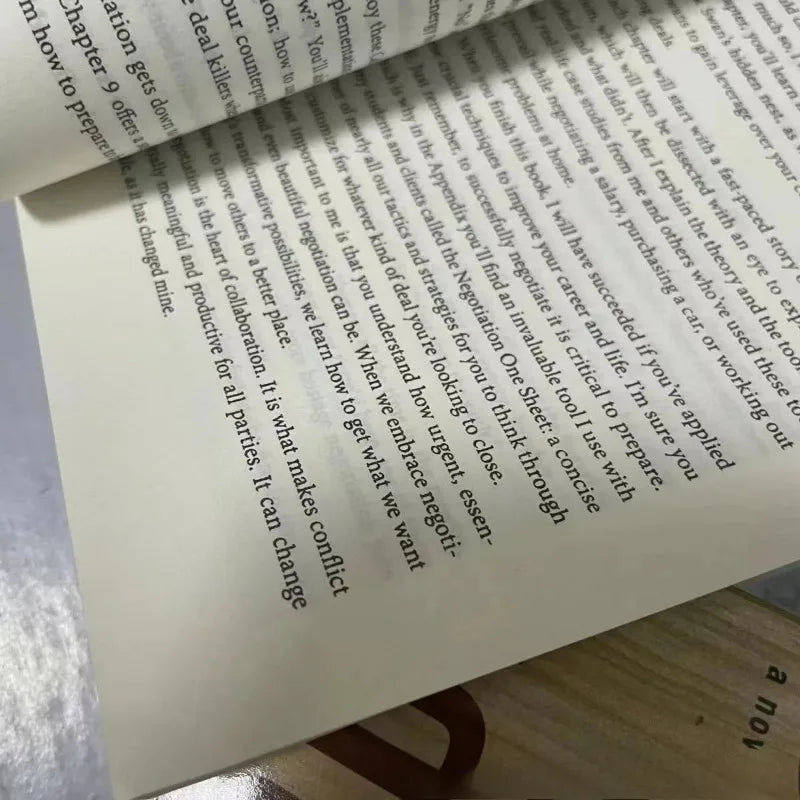 Never Split the Difference: Negotiation Techniques for Adults by Chris Voss Emotional Intelligence Book in English