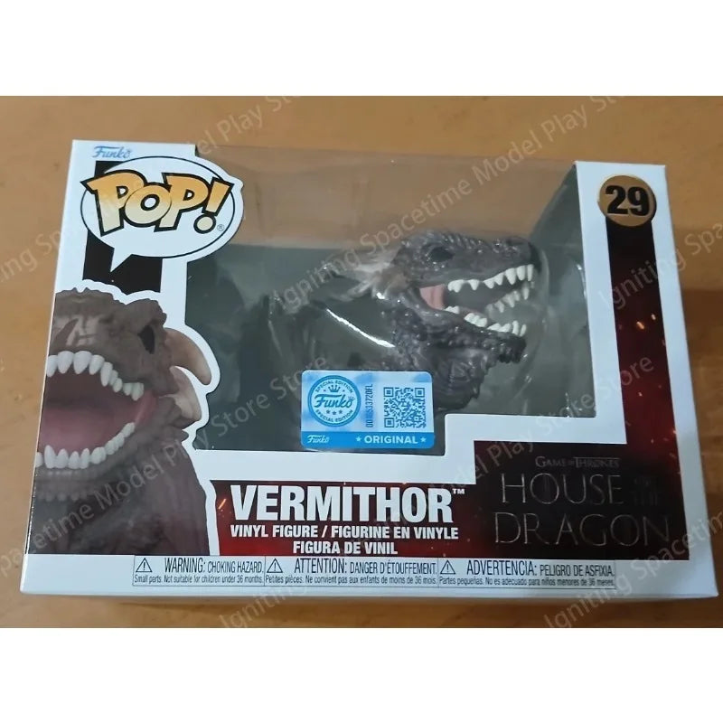Funko Pop Television House of The Dragon Vermithor #29 Vinyl Collectible Figure Official Sealed Fantasy Fans Display Collection