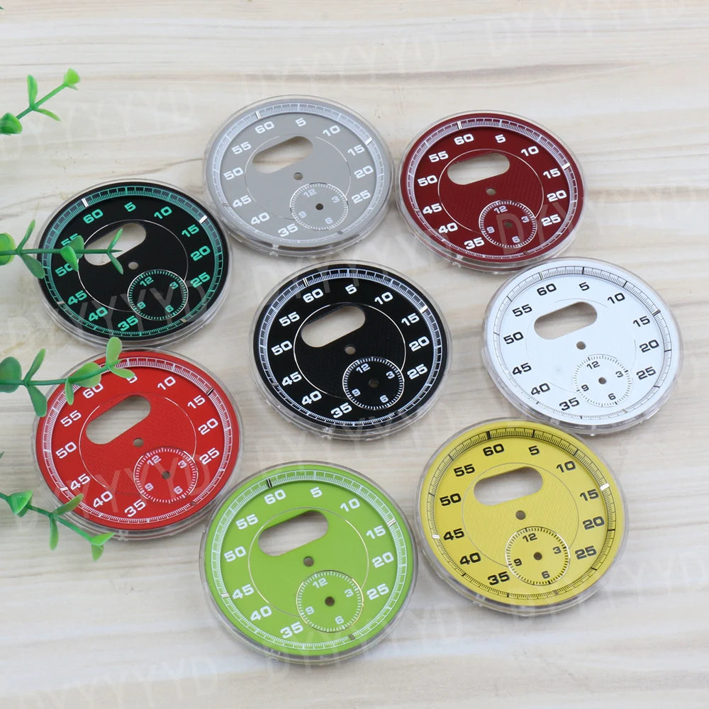 1pcs Dial Clock Gauge Chrono For Porsche 911 Carrera 2013-2019 997 958 Panamera 970 Cayenne Boxster Macan 718 982 Stopwatch