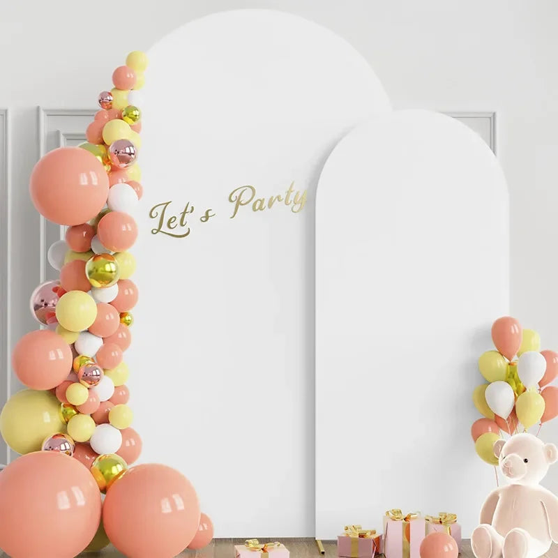 Solid Colours Arch Backdrops Cover Wedding Party Photography Backdrops Photo Kids Birthday Party Table Cover Decoration