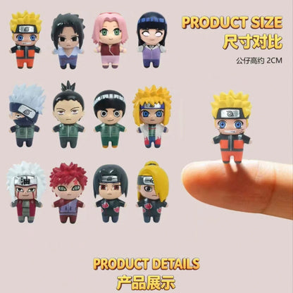 JANDOOM  Toy Story Stitch Mickey Mouse Winnie Zootopia Doraemon Action Figure Rice Grains Doll Model Blind Box Toys Modei Gifts