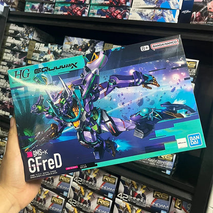 In Stock BANDAI HG 1/144 Gundam GQuuuuuuX GFreD Assembly Model Ver. Anime Action Figures Collection Toy