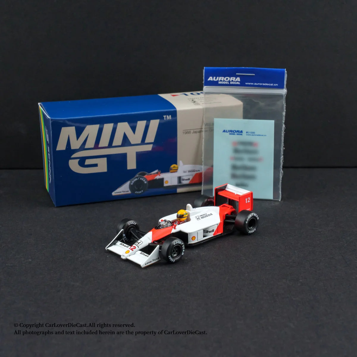 MINIGT 1:64 McLaren MP4/4 #12 Ayrton Senna Bugatti W16 Mistral Oracle Red Bull Racing RB19 #1 Alloy Diecast Car Model Collection