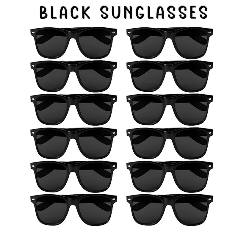 12-100Pcs Wedding Sunglasses for Guests Heart Shaped Sunglasses Bachelorette Party Glasses Bridal Shower Party Favors Photo Prop