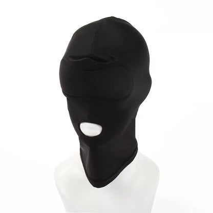 Mask Hood Sexy Toys Open Mouth Eye Bondage Party Mask Cosplay Slave Punish Headgear Adult Game BDSM Bondage Set