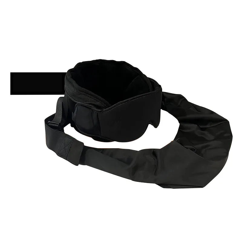 3-in-1 Adjustable EyeMask Airplane Sleep Support System Travel Pillow Multi-Use Office And Home Comfortable Pillow for Traveling
