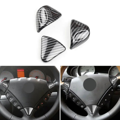 Car Styling Interior Steering Wheel Cover Trim For Porsche Cayenne 2006 2007 2008 2009 2010 Accessories